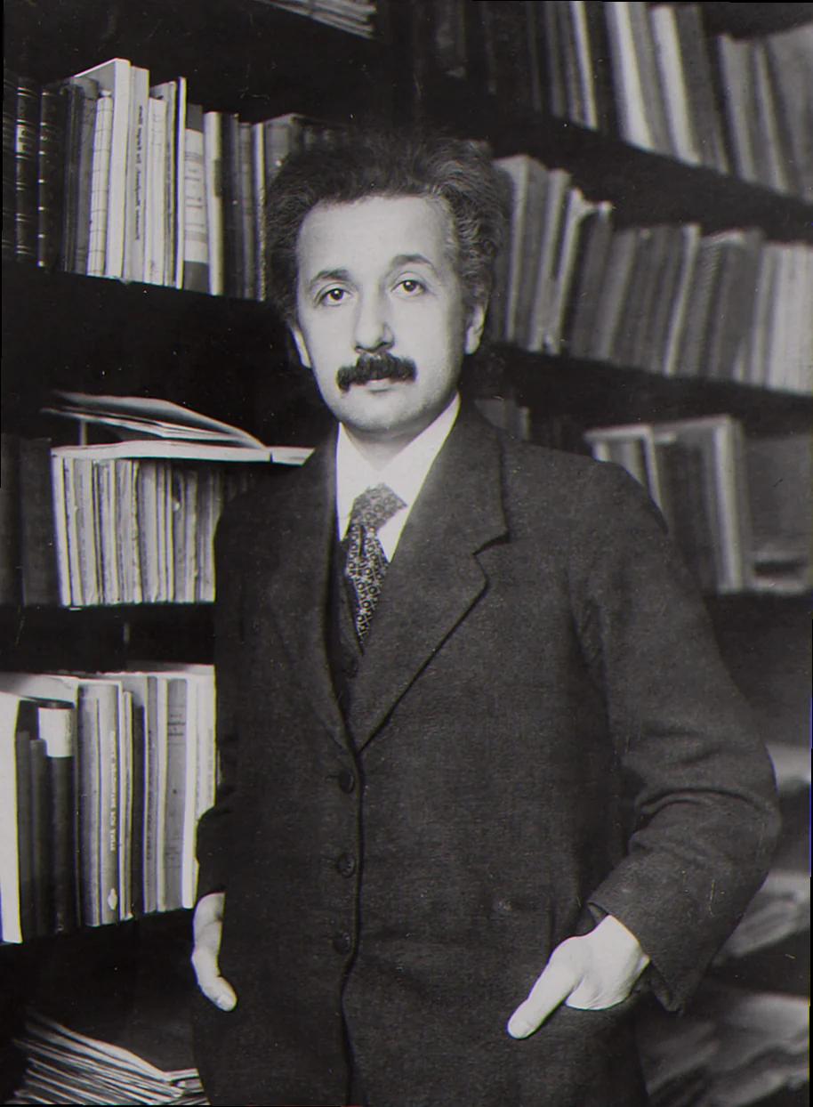 Albert Einstein fysiker portræt