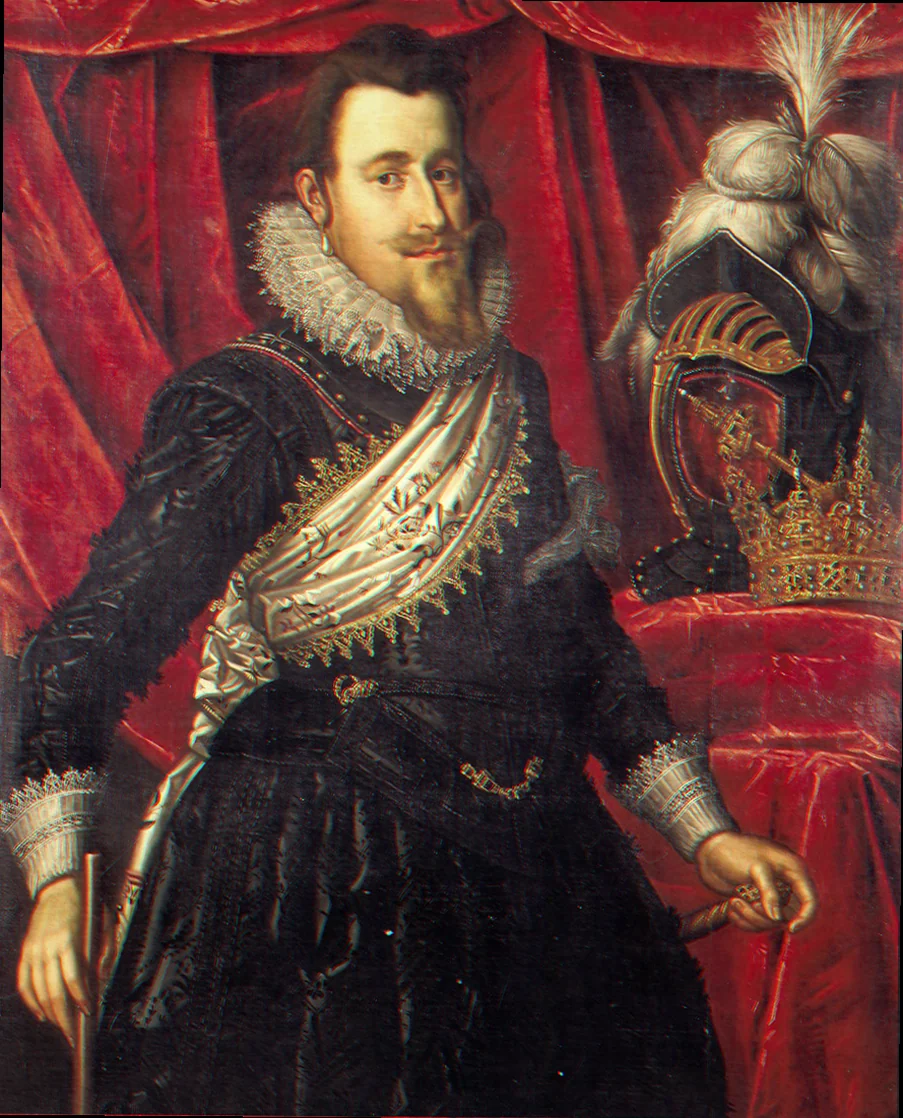Christian IV med sin familie